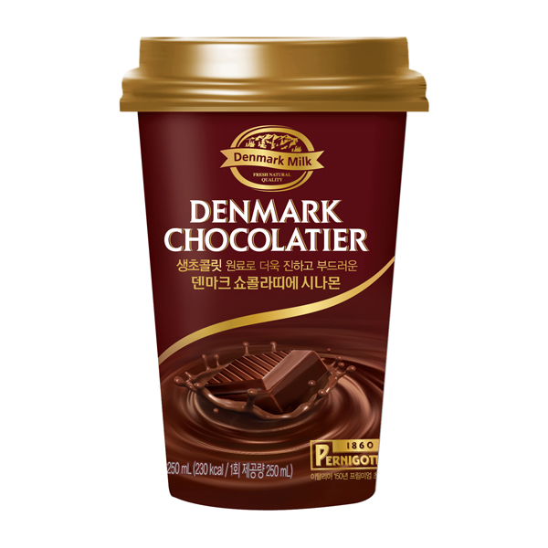 丹麦巧克力桂皮牛奶