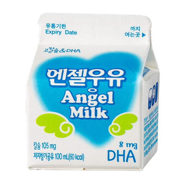 天使高钙&DHA牛奶