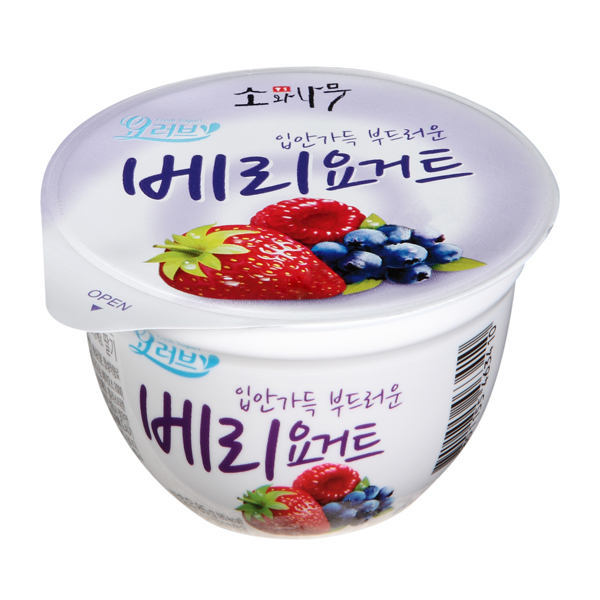 Yolove混合莓酸奶